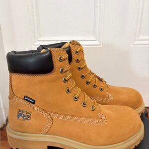 Timberland PRO Tan and Black Work Boots